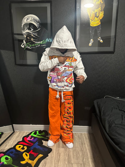 WHITE / ORANGE FULL SETS